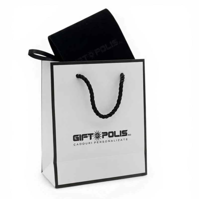                  Inel Statement Personalizat Inox Argintiu Gravura Mesaj Motivational sau Mantra
               