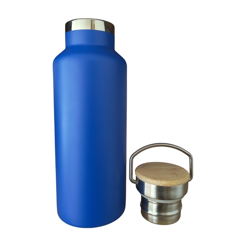 Termos personalizat 500ml „Nu deranja, aștept să muște” – cadou pescari