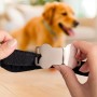 Medalion Slide-On Os Personalizat Câine Gravură Nume și Telefon | Inox Argintiu | pentru Zgardă 2.5cm