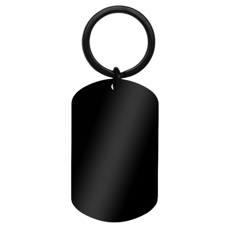                 Breloc Gravat Inox Army Negru Dacă Rulota se mișcă cineva sforăie| Cadou pentru aventurieri
               