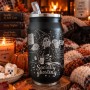 Cană termos tip doză 350ml "Socially Ghosting" | Spooky but Cute Collection