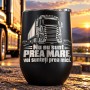 Pahar de Vin Gravat Negru 360 ml „Nu Eu Sunt Prea Mare” | Giftopolis