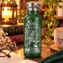 Termos Gravat Verde 500 ml „Aici Se Aud Poveștile” | Giftopolis