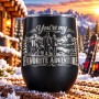 Pahar de Vin Negru 360 ml „You're My Favorite Adventure” | Born for Snow