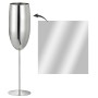 Pahar inox pentru Șampanie 250 ml „Când Prosecco Te Cheamă”