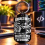 Breloc Army Inox Negru „Vacanțele Mele Includ Reinstalări de Windows” | IT