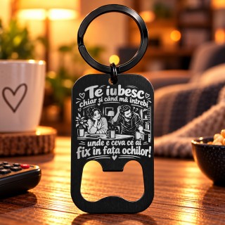 Breloc cu Desfăcător „Fix în Fața Ochilor” | Giftopolis