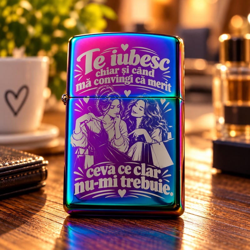                  Brichetă Multicolor „Mă Convingi Că Merit” | Giftopolis
               