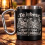 Cană Inox cu Carabinieră „Îmi Furi Pătura” | Giftopolis