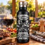 Termos Negru 500 ml „Cumnate, Eu Fac Grătarul Mai Bine” | Giftopolis
