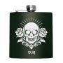 Sticla de buzunar Personalizata Inox Verde 200ml Rockstar