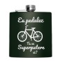 Sticla de buzunar Personalizata Inox Verde 200ml Superputere