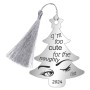 Decoratiune Personalizata Craciun Brad Inox Argintiu Diva