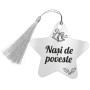 Decoratiune Personalizata Craciun Stea Inox Argintiu De Poveste