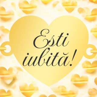 Bratara Personalizata Lantisor Inima Inox Auriu Mesaj