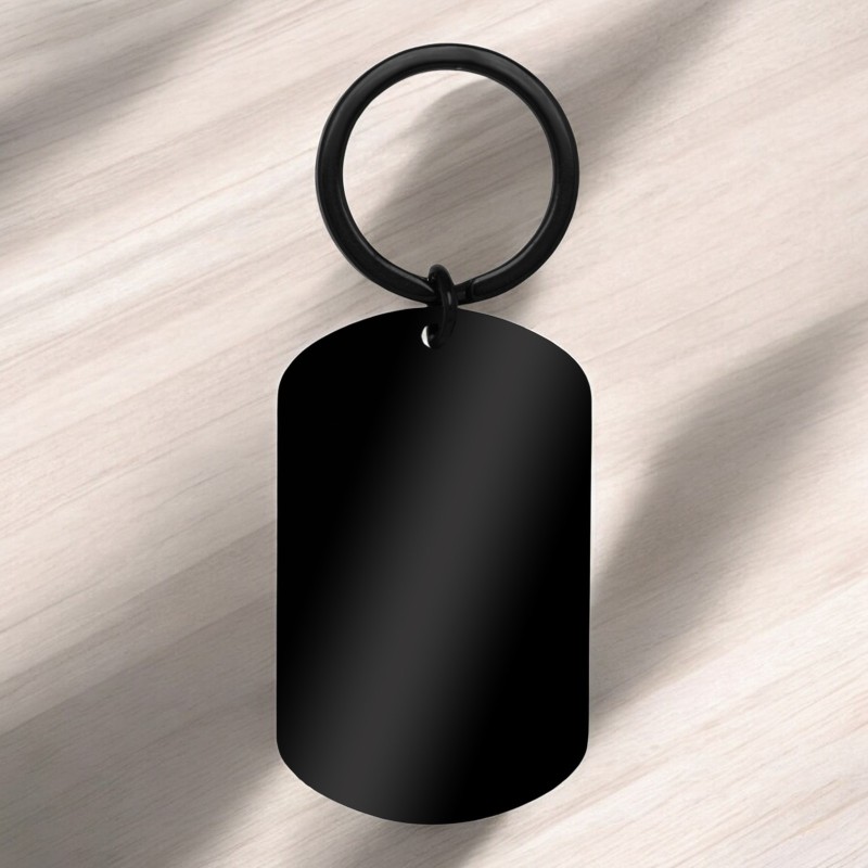                 Breloc Personalizat Army Inox Negru Cum Vrei Tu
               