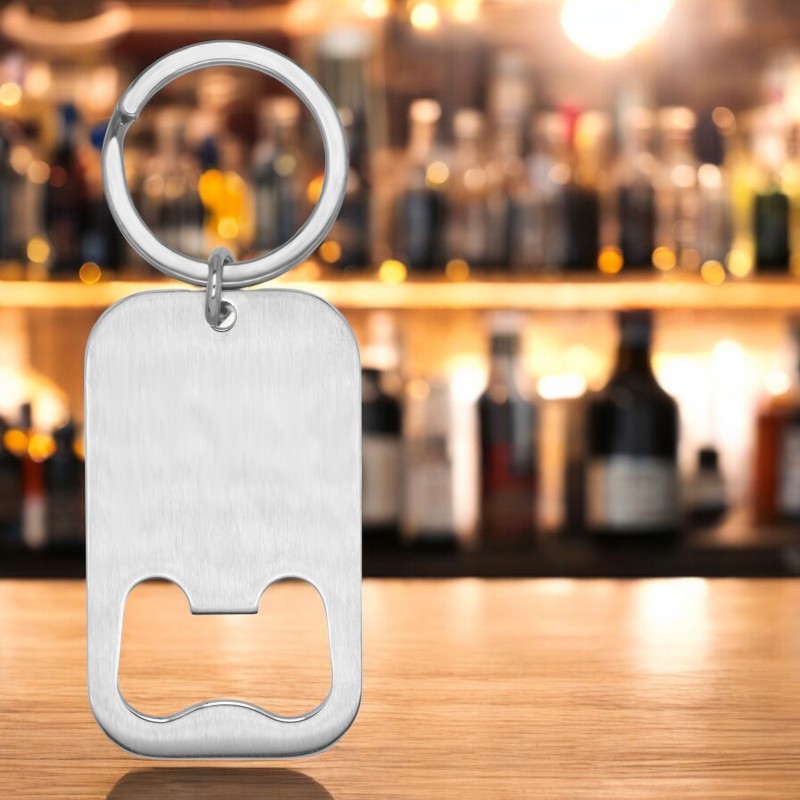                  Breloc Personalizat Army Desfacator Inox Argintiu Cum Vrei Tu
               