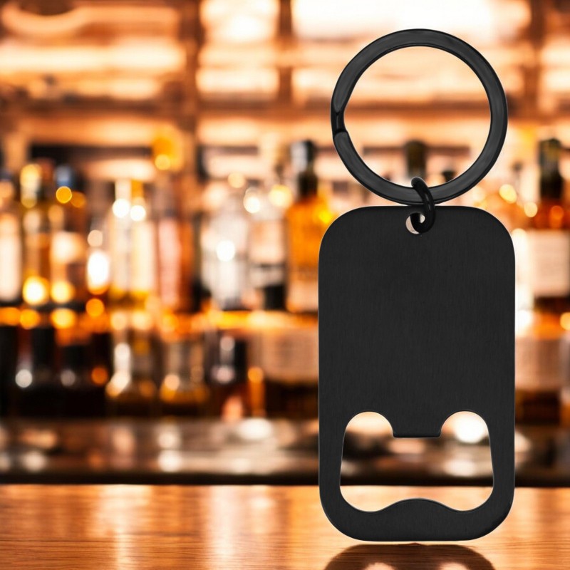                  Breloc Personalizat Army Desfacator Inox Negru Cum Vrei Tu
               