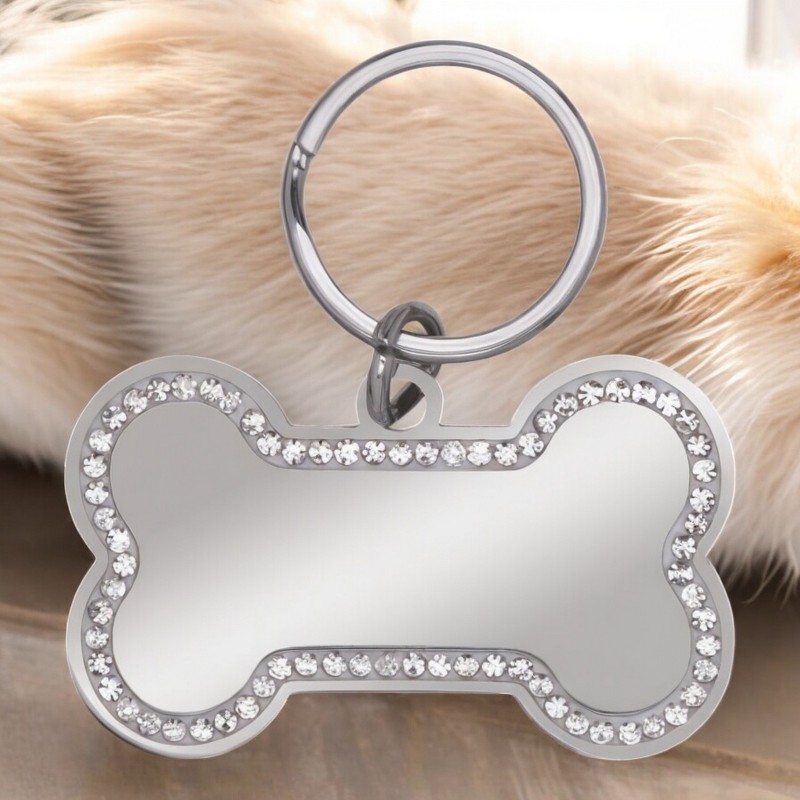                  Medalion Personalizat Os Pietre Inox Argintiu Cum Vrei Tu
               