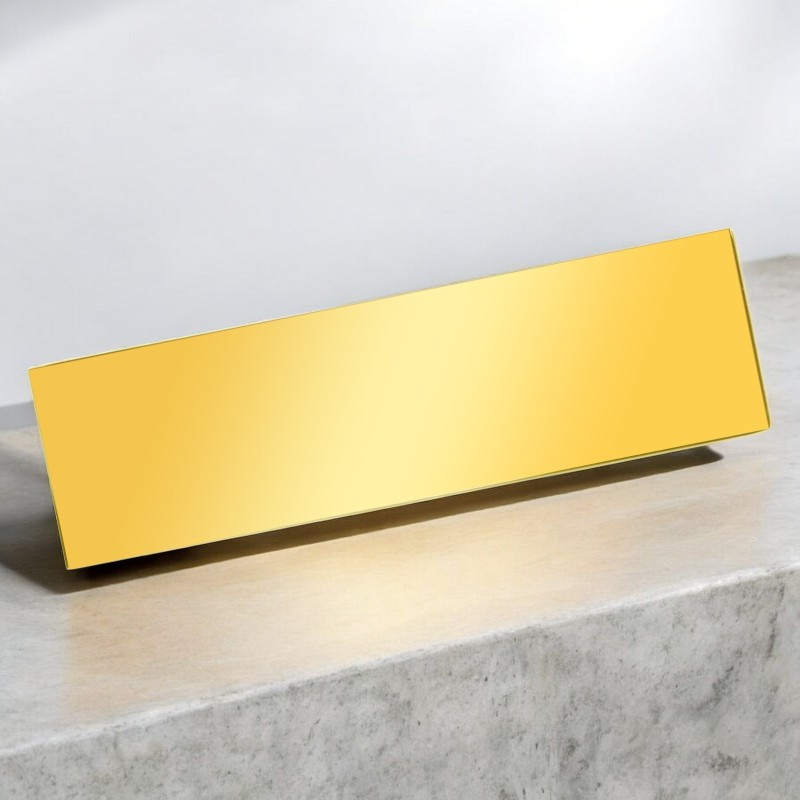                  Ecuson Personalizat Inox Auriu Cum Vrei Tu
               