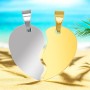 Set pandantive Personalizate Jumatati Inima Inox Argintiu Auriu Cum Vrei Tu