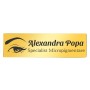 Ecuson Personalizat Inox Auriu Nume Specialist Micropigmentare