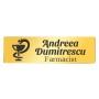 Ecuson Personalizat Inox Auriu Nume Farmacist