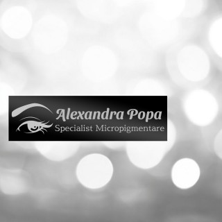 Ecuson Personalizat Inox Negru Nume Specialist Micropigmentare
