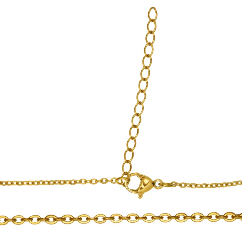                  Colier Personalizat Army Inox Auriu Caine
               