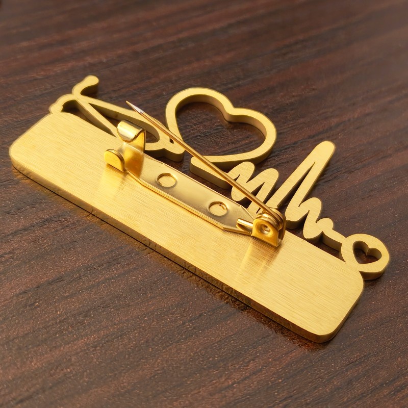                  Ecuson Medical Personalizat Inox Auriu Medic ORL
               