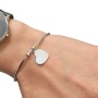 Bratara Personalizata Inima Inox Argintiu Justitie Avocat