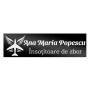 Ecuson Personalizat Inox Negru Nume Insotitor de Zbor