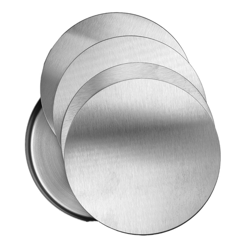 Set Coastere Pahare cu Suport Inox Corporate Logo