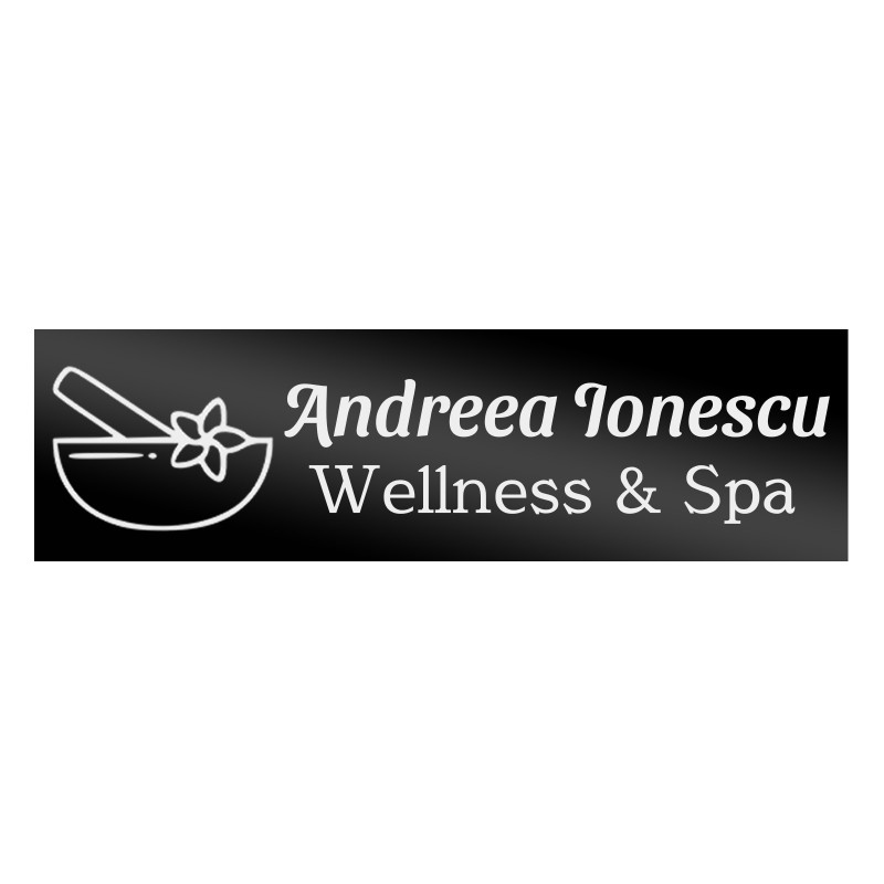                  Ecuson Personalizat Inox Negru Nume Wellness Spa
               