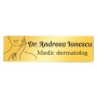 Ecuson Personalizat Inox Auriu Nume Medic Dermatolog