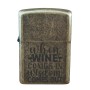 Bricheta Personalizata Inox Vintage Mesaj si Nume