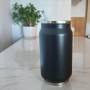 Termos Personalizat Doza cu Pai Inox Negru Nume si Simbol Pasiune