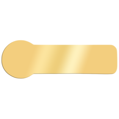 Ecuson Personalizat Zoom Inox Auriu Cum Vrei Tu