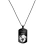 Colier Personalizat Army Inox Negru Mama