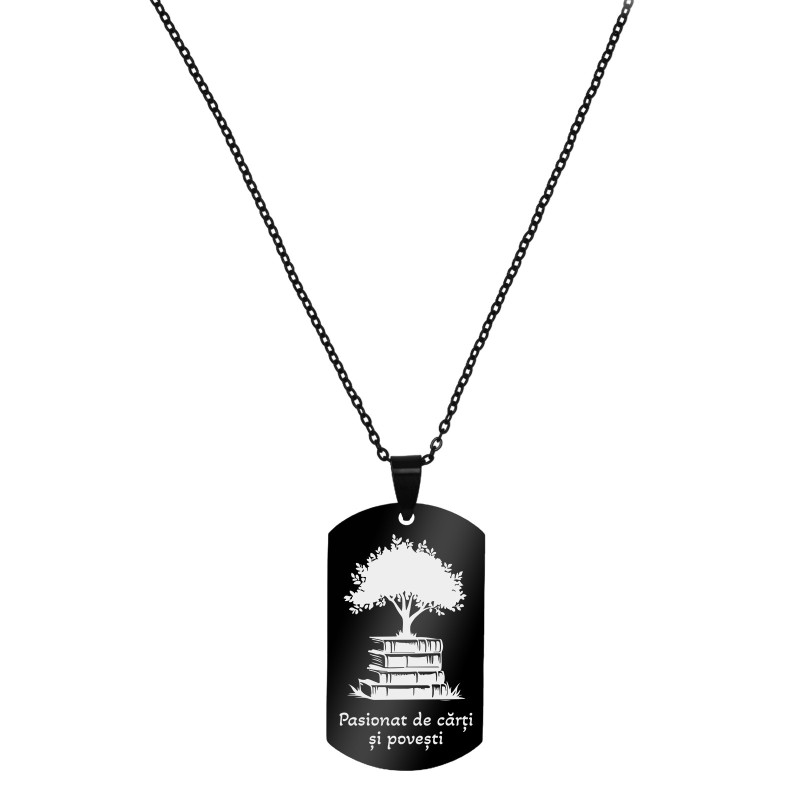                  Colier Personalizat Army Inox Negru Copilarie
               