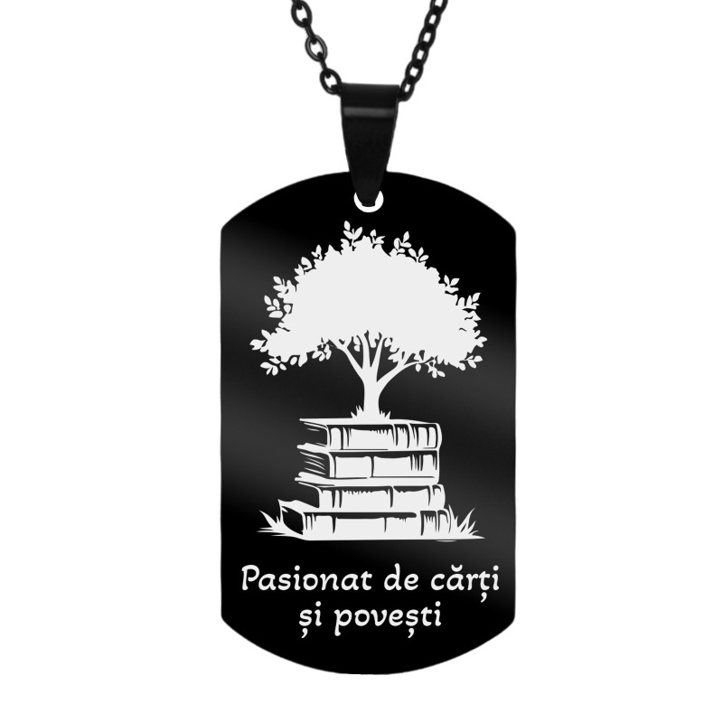                  Colier Personalizat Army Inox Negru Copilarie
               