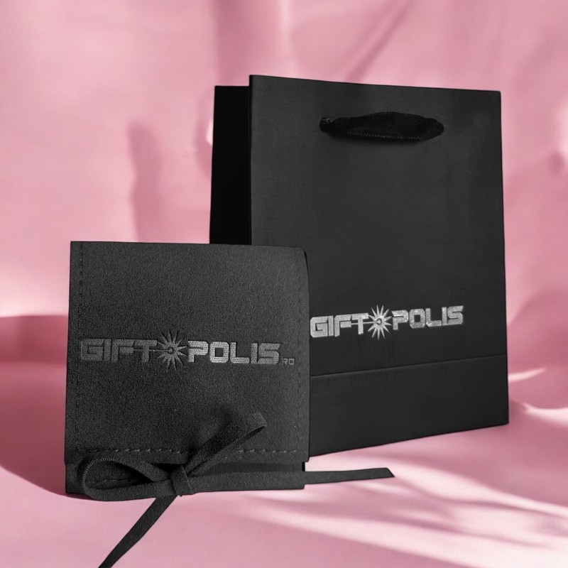                  Colier Personalizat Inima Mica Inox Auriu Poza si Mesaj
               