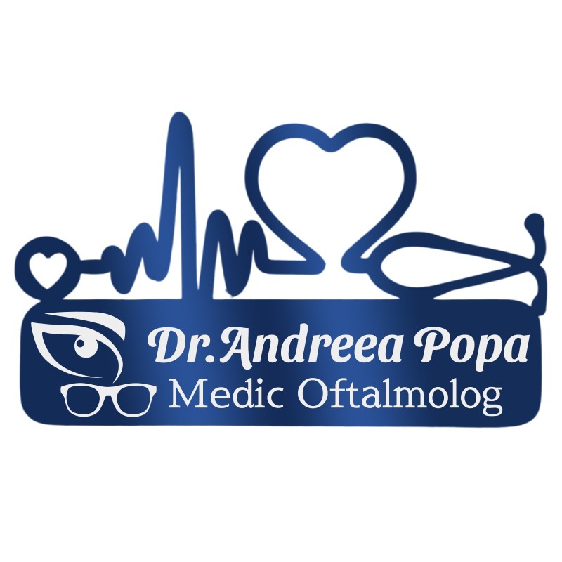                  Ecuson Medical Personalizat Inox Albastru Medic Oftalmolog
               