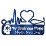 Ecuson Medical Personalizat Inox Albastru Medic Neurolog