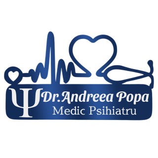 Ecuson Medical Personalizat Inox Albastru Medic Psihiatru