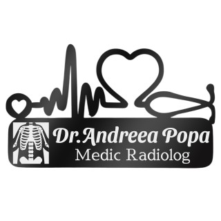 Ecuson Medical Personalizat Inox Negru Medic Radiolog