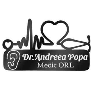 Ecuson Medical Personalizat Inox Negru Medic ORL