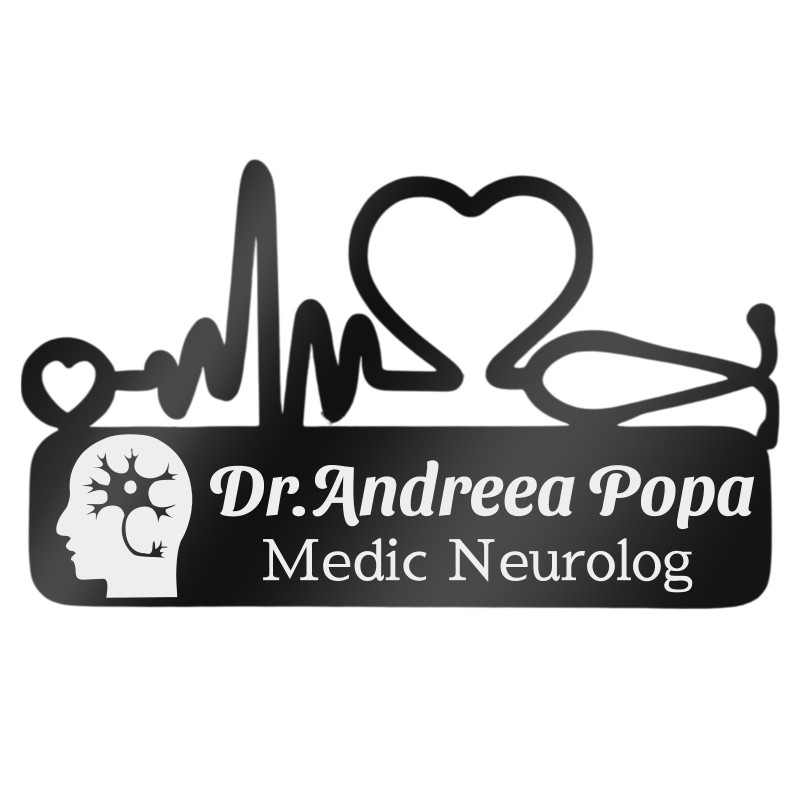                  Ecuson Medical Personalizat Inox Negru Medic Neurolog
               