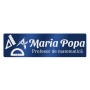 Ecuson Personalizat Inox Albastru Nume Profesor Matematica