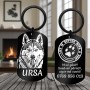 Medalion Personalizat Army Inox Negru Poza Mesaj Telefon